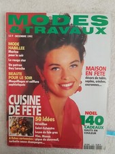 MODES ET TRAVAUX N°1105 12/1992 Mode Couture Tricot Poupée Loisirs créatifs