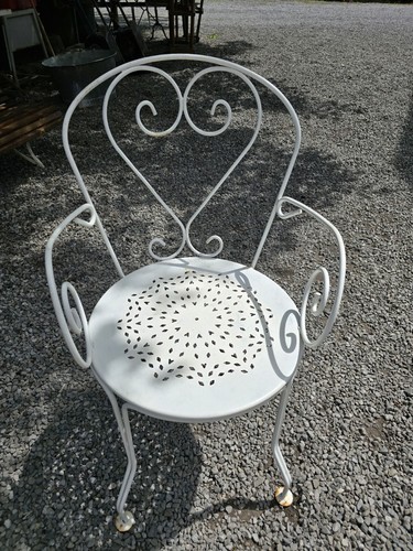 Fauteuil jardin fer - fauteuil,