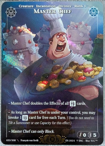 Master chef foil set bêta - chef,