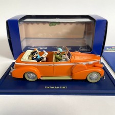 En voiture Tintin 1/43 Atlas - Le Taxi de New-Delhi de Tintin au Tibet - N°15