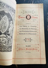 Petit Livre D’offices Num 902- Pellion et Marchet