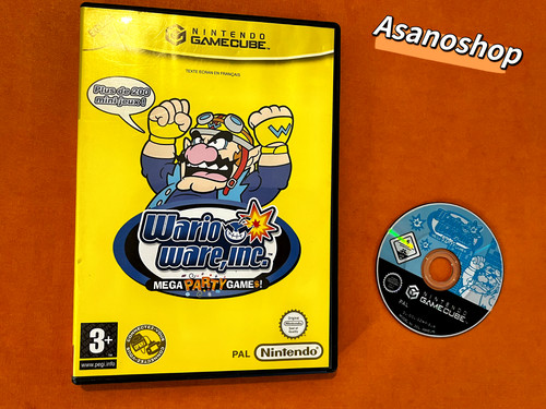 Wario ware inc game cube - wario,