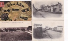 Lot de 4 cartes postales