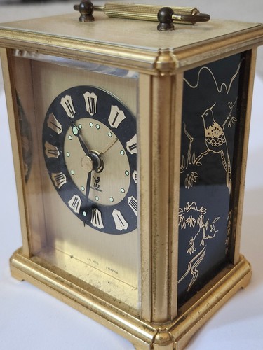 Ancienne pendulette cage - pendulette, jaz