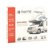 - Explorer - Antenne TV pour Caravane avec Amplificateur 20dB. Antenne TV Car...