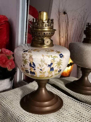 Lampe pétrole ancienne - lampe,