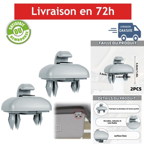 Clips pare soleil voiture - pare-soleil, audi