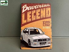 Plaque Métal Voiture Bavarian Legen 1986 1992 BMX E30 2.3 2.5L 20 x 30 cm