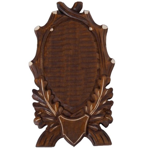 Plaque trophée sculptée pour - sculptée,