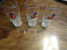 LOT 3 VERRES BIERE JUPILER USA