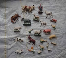 Lot 24 figurines animaux de la