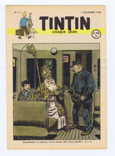 Journal  TINTIN   Edition BELGE  n°11   5 décembre  1946  ST NICOLAS  TTBE  rare