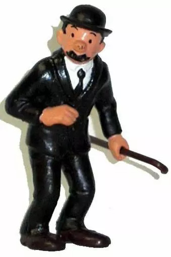 Tintin figurine pvc bully - tintin,