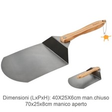 Pelle À Pizza Monolith En Acier Professionnel Barbecue Four Grill