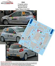 DECALS 1/43 REF 2044 RENAULT