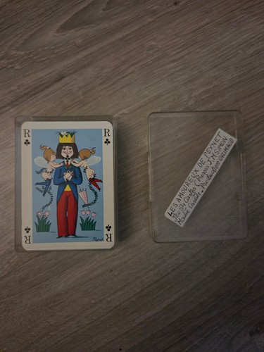 Jeu carte les - de, de