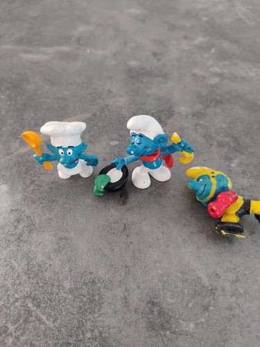 Schleich schtroumpf lot 3 - schleich,