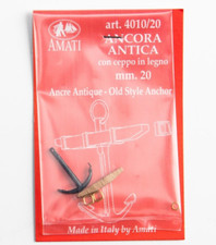AMATI 4010/20  Ancres antiques 20mm Modélisme Naval Bateau accastillage maquette