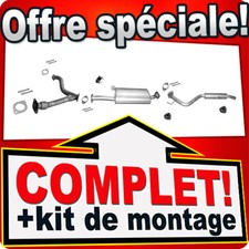 Ligne pot d'échappement pour