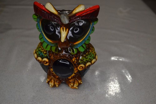 Hibou sifflet artisanat - hibou,