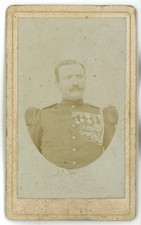 CDV MILITARY PHOTO officer