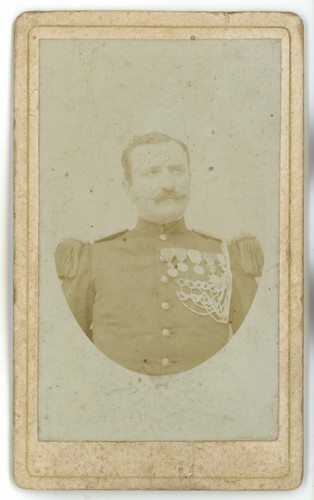 Cdv military photo officer - military,
