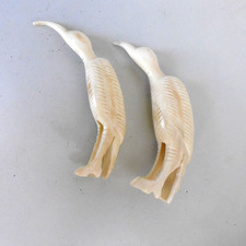 Sculpture oiseaux os - sculpture,