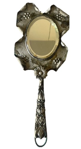 Miroir main art nouveau - À, en