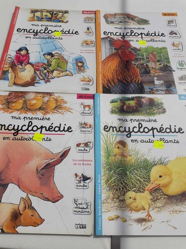Lot encyclopedies animaux - lot, 4