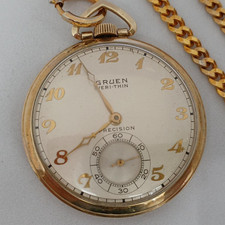 Montre de poche à remontage