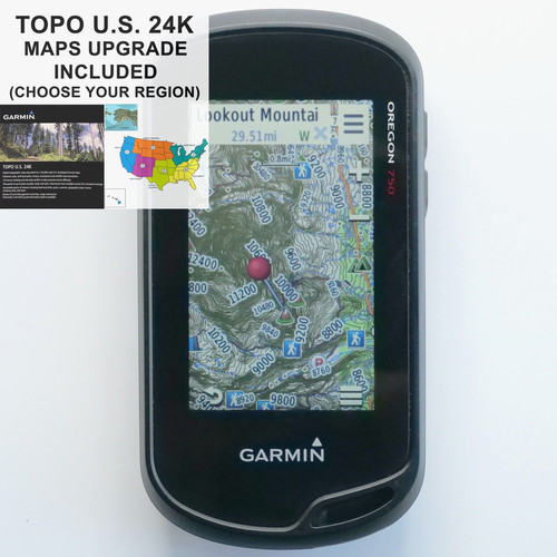 Garmin oregon 750 gps maps - 750,