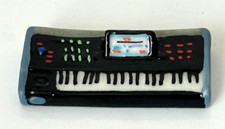 Rare Fève Clavier Piano électrique Musique❤️Galette des Rois French charm !