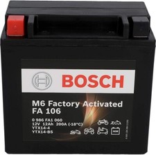Batterie Bosch Gel YTX14 BS