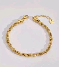 Bracelet Tressé en Acier