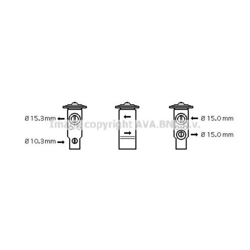 Vanne expansion - vanne, d'expansion