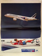 RARE AFFICHE AIR FRANCE -