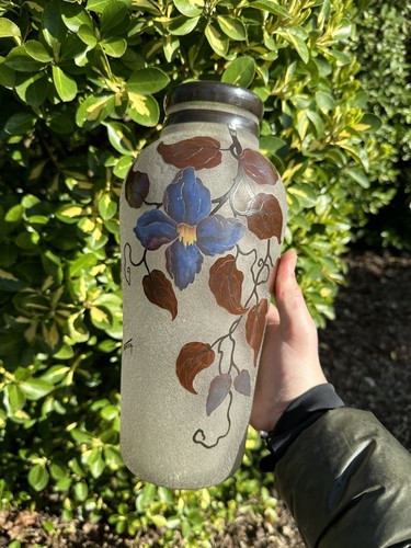 Vase nancea pate de verre - &,