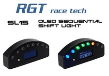 RGT race tech SL15 OLED sequential shift light digital tachometer