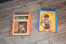 2 cassette K7  8 pistes compilation jamais ouvertes sous cellophane d'origine !