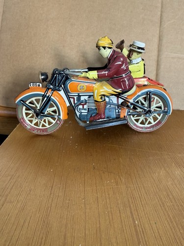 Moto side car mécanique - moto, side-car