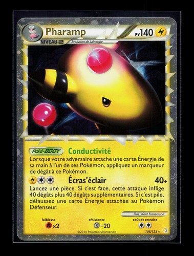 Carte pokémon pharamp 105 - carte,