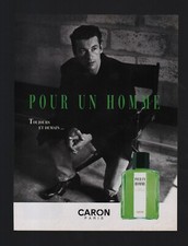 pub papier 1998 parfum CARON