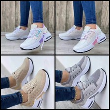sneakers femme chaussure basket compensée sport été lacet tendance bulle style