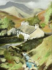 Paysage d'Ecosse aux Pastels