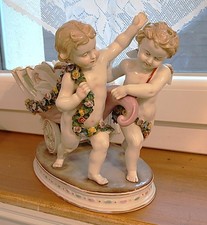 FAIENCE - BISCUIT - Angelots