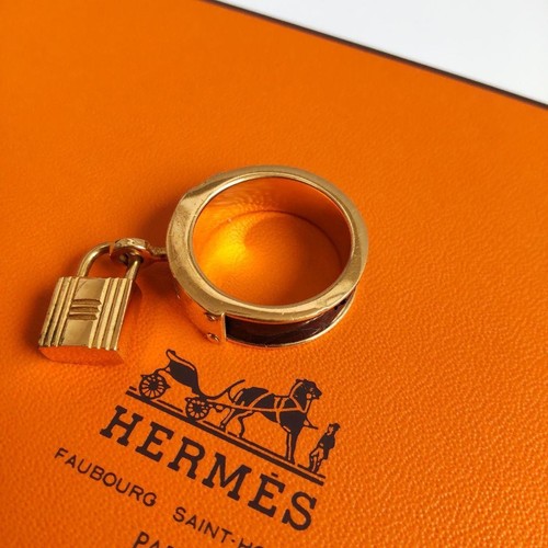 Bague écharpe hermes kelly - bague,