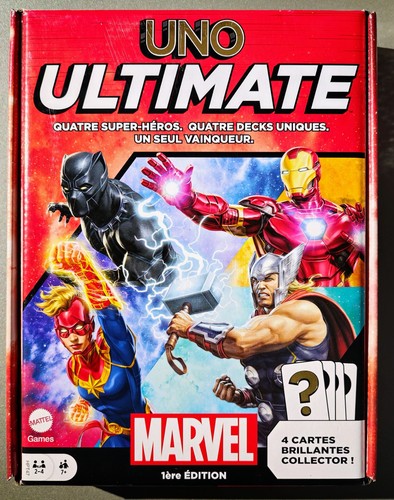 Jeu uno ultimate marvel - jeu,
