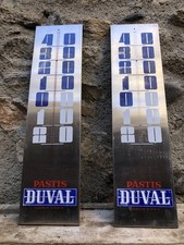 Lot Ancien Thermomètre Pastis DUVAL -no bidon plaque emaillee tole ricard