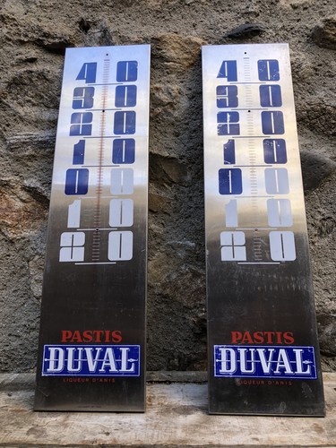 Lot ancien thermomètre pastis - ancien,