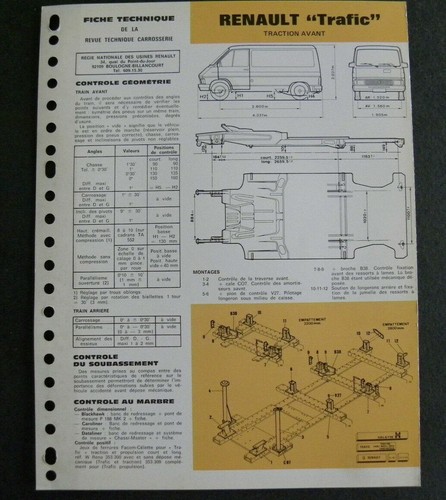 Fiche technique automobile